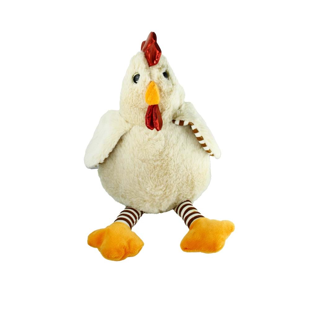Vardem 23 cm Peluş Horoz 3 Asorti Yumuşak Oyuncak 31191-23
