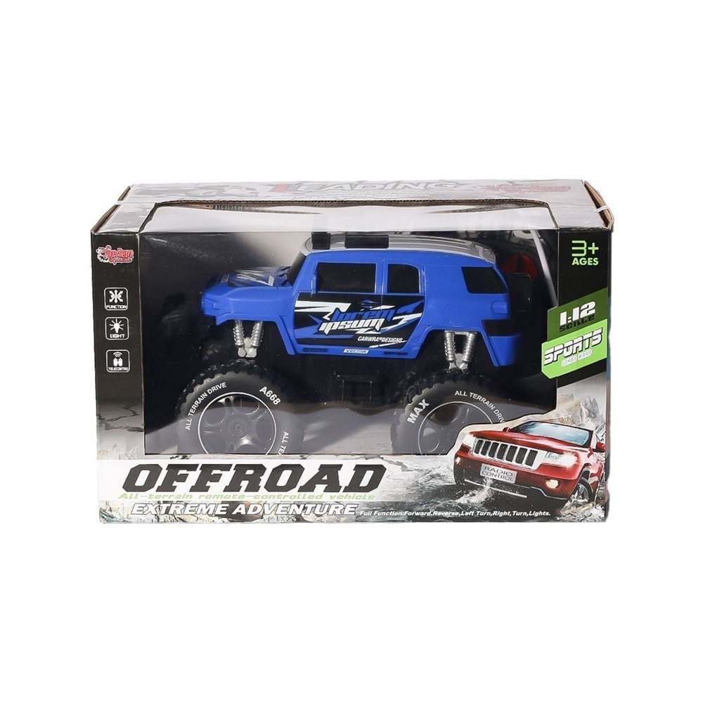 XF-789-804B-805B-806B KUT UK FF ŞARJLI 1 18 OFFROA