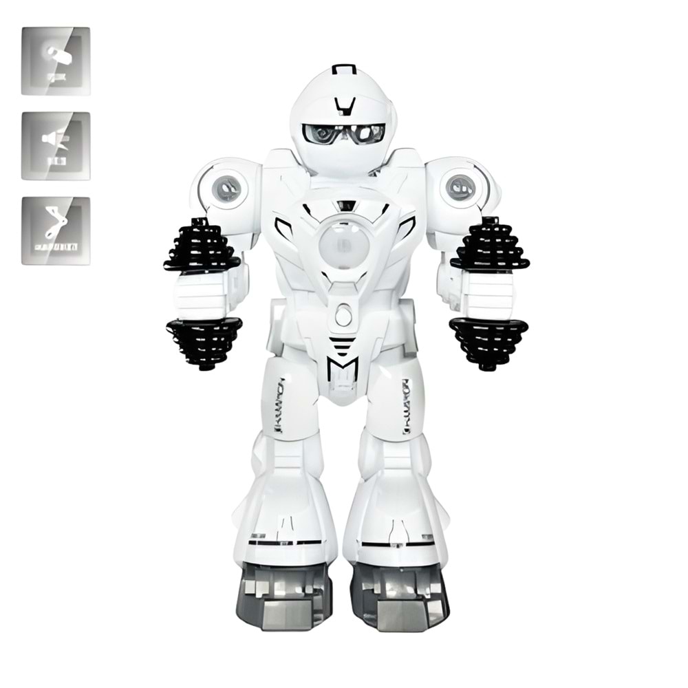 Athletes Robot Işıklı, Müzikli ve Hareketli Atletik Robot Oyuncak (3+ Yaş)