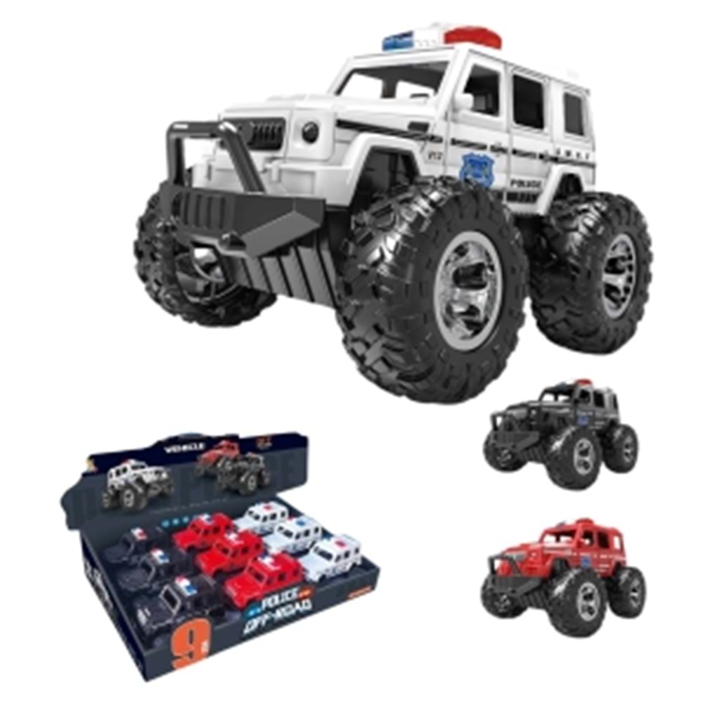 Vardem Surtmelı Vehıcle Off-Road Polıs Jeep