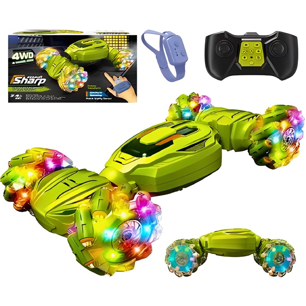 ÇİFT KONTROLLÜ ÇİFT TARAFLI AKROBAT ARABA