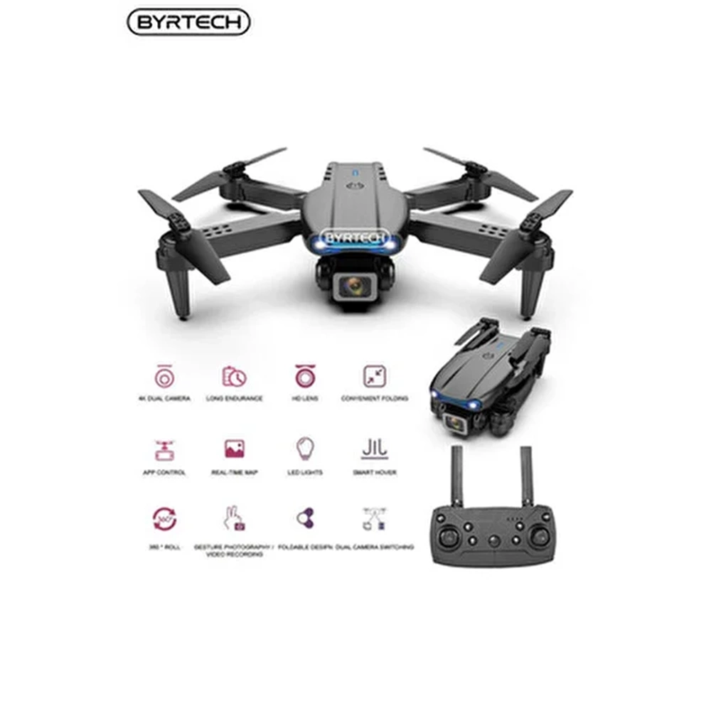 S21 Astro Taşıma Çantalı 720P Kameralı Katlanabilir Drone
