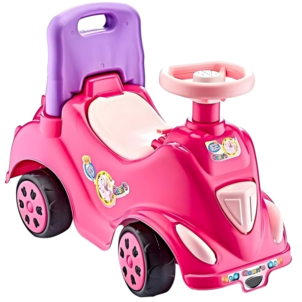 İlk Adım Arabam Büyük Boy | Çocuk Sürtmeli Oyuncak Araba