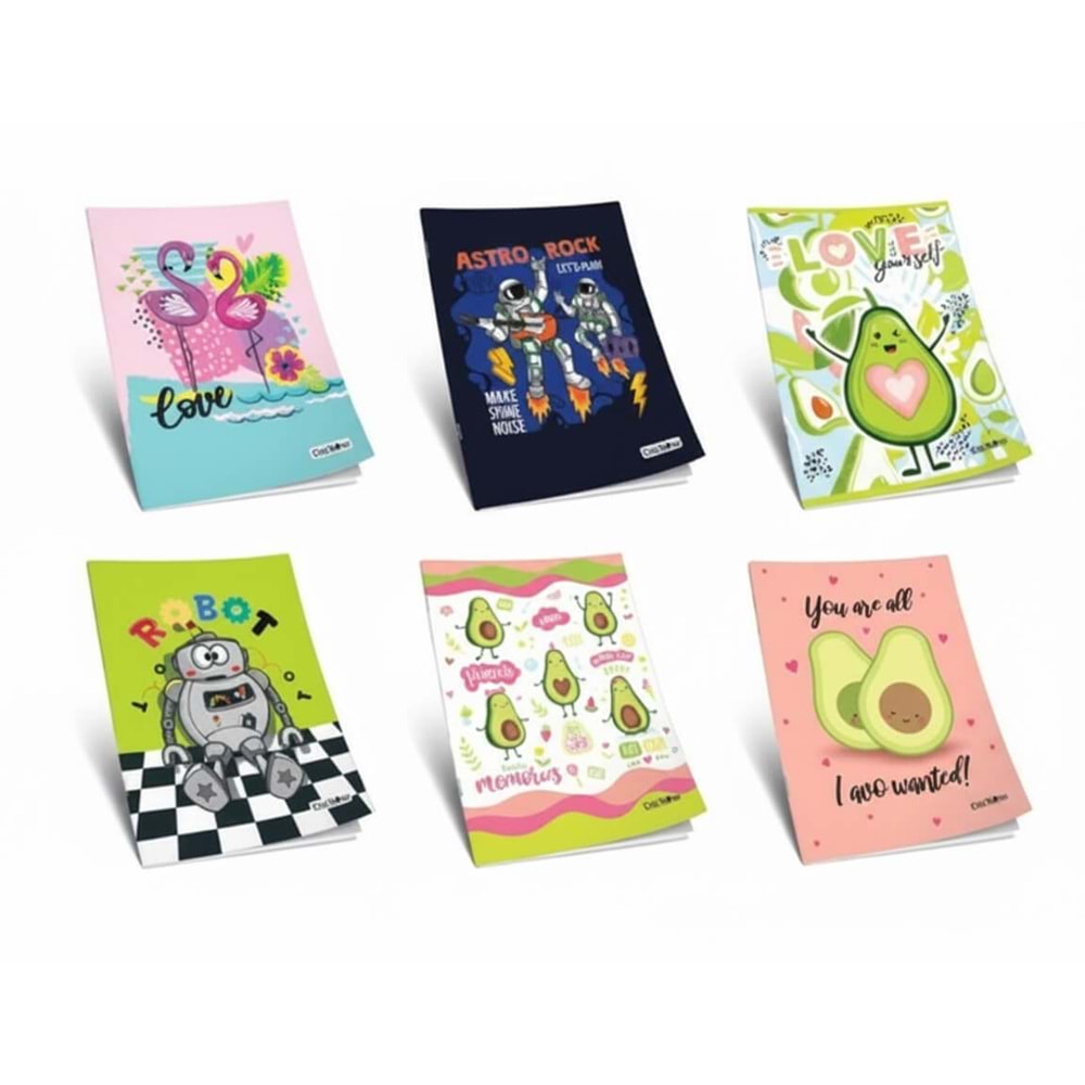 A5 60 Yaprak Çizgisiz Defter