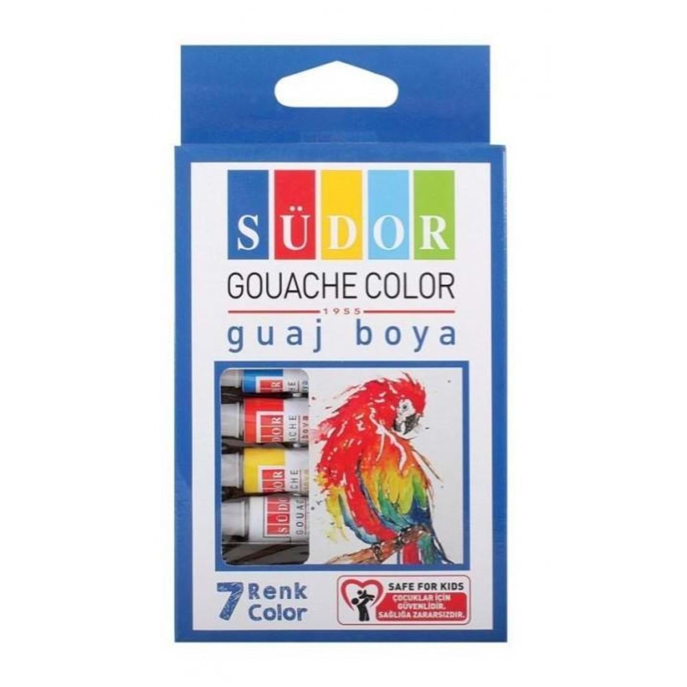 Südor Guaj Boya Set 7x9 ml