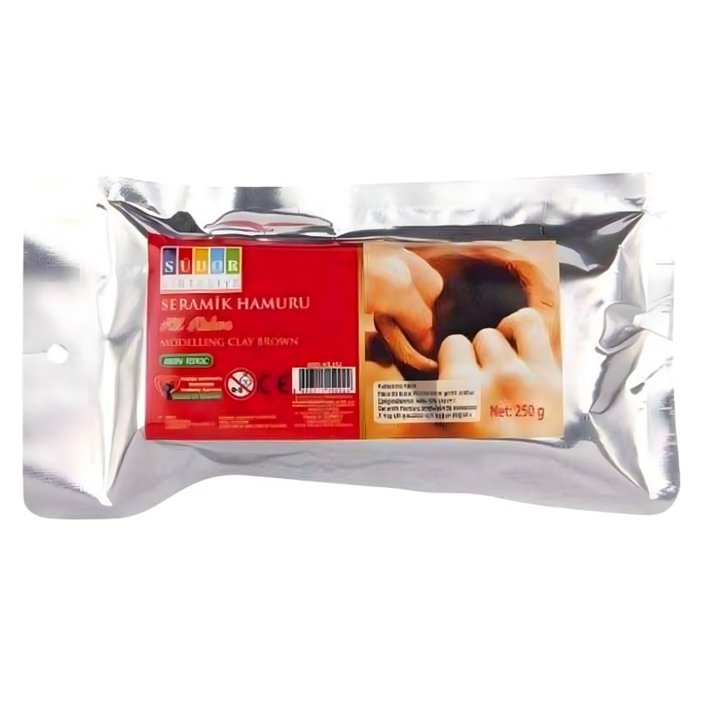 SÜDOR KAHVERENGİ SERAMİK KİL