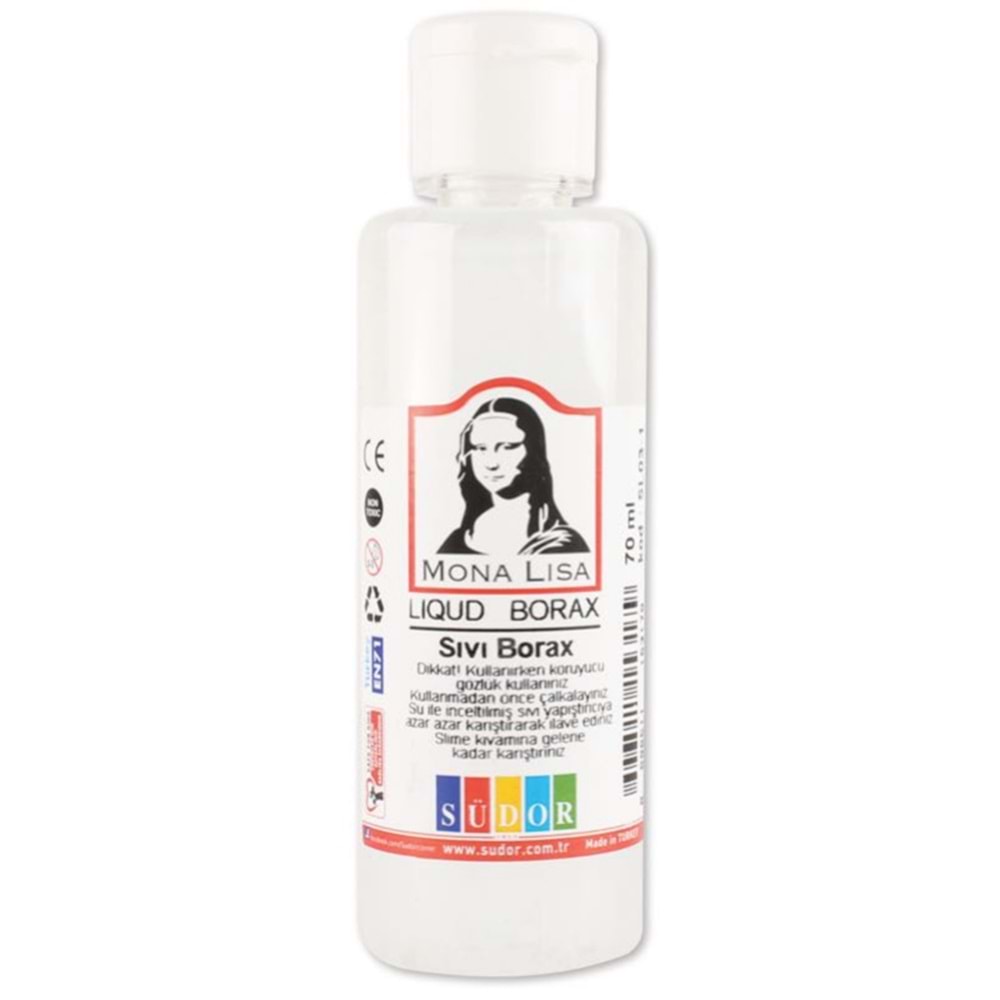 Südor Monalisa Sıvı Borax 70 ml - Slime Aktivasyon Jel
