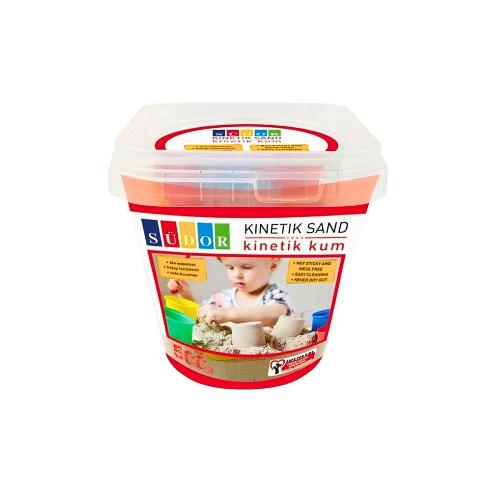 SÜDOR KINETIK KUM KOVALI 500 G SARI