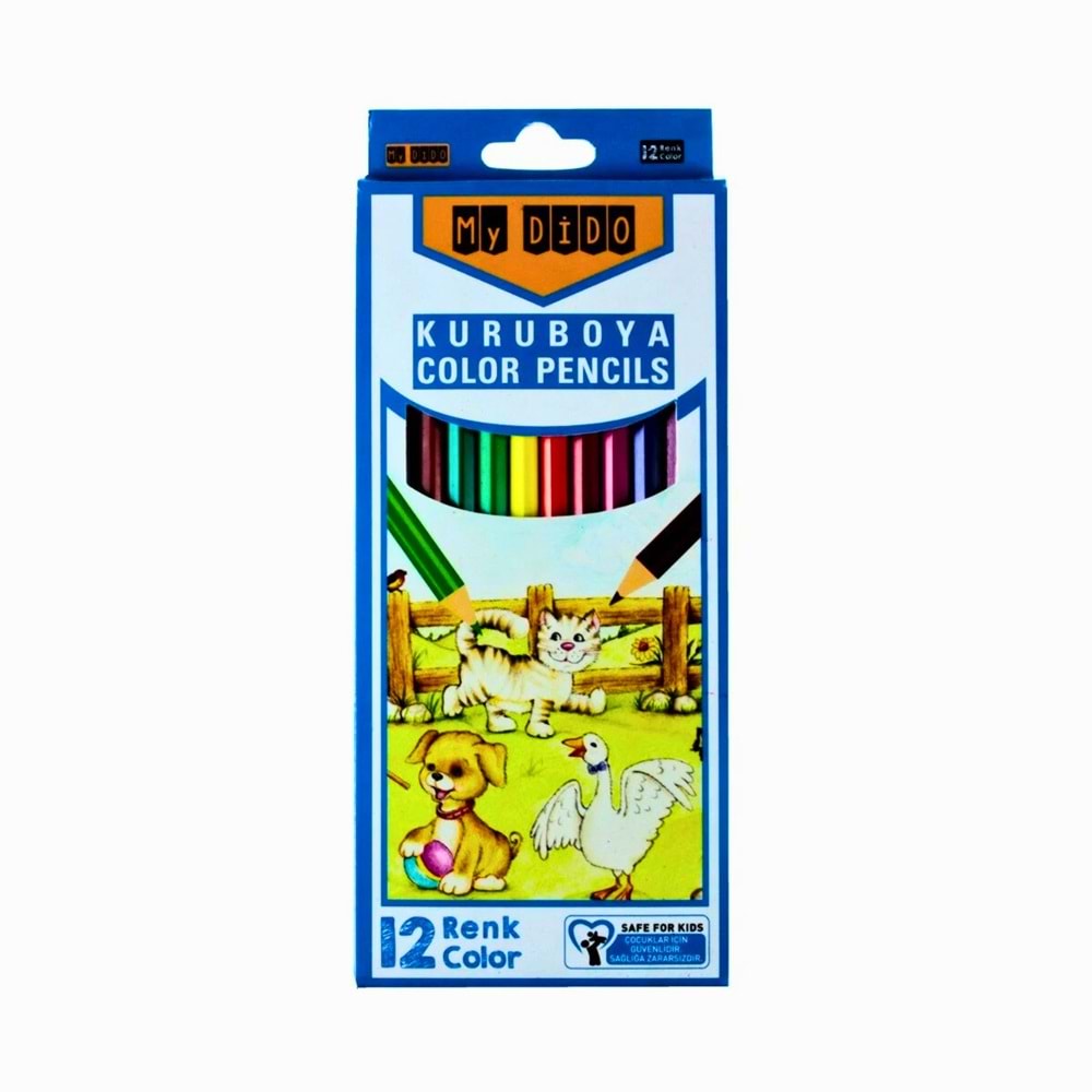 Südor MyDido 12 Renk Kuruboya Kalemi (Uzun Seri)