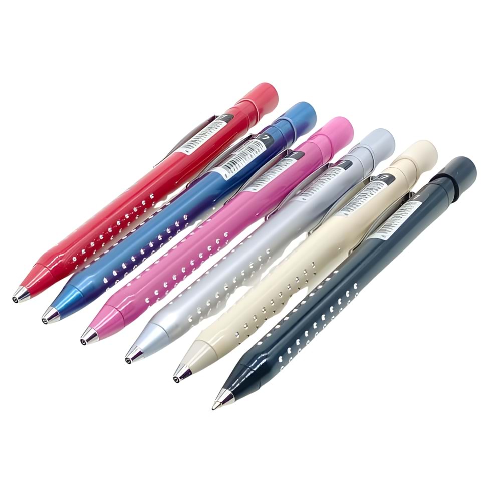 Südor VK1723 0.7 mm Versatil Kalem | Metal Uçlu, Noktalı Gövdeli Mekanik Kalem | Tek Adet