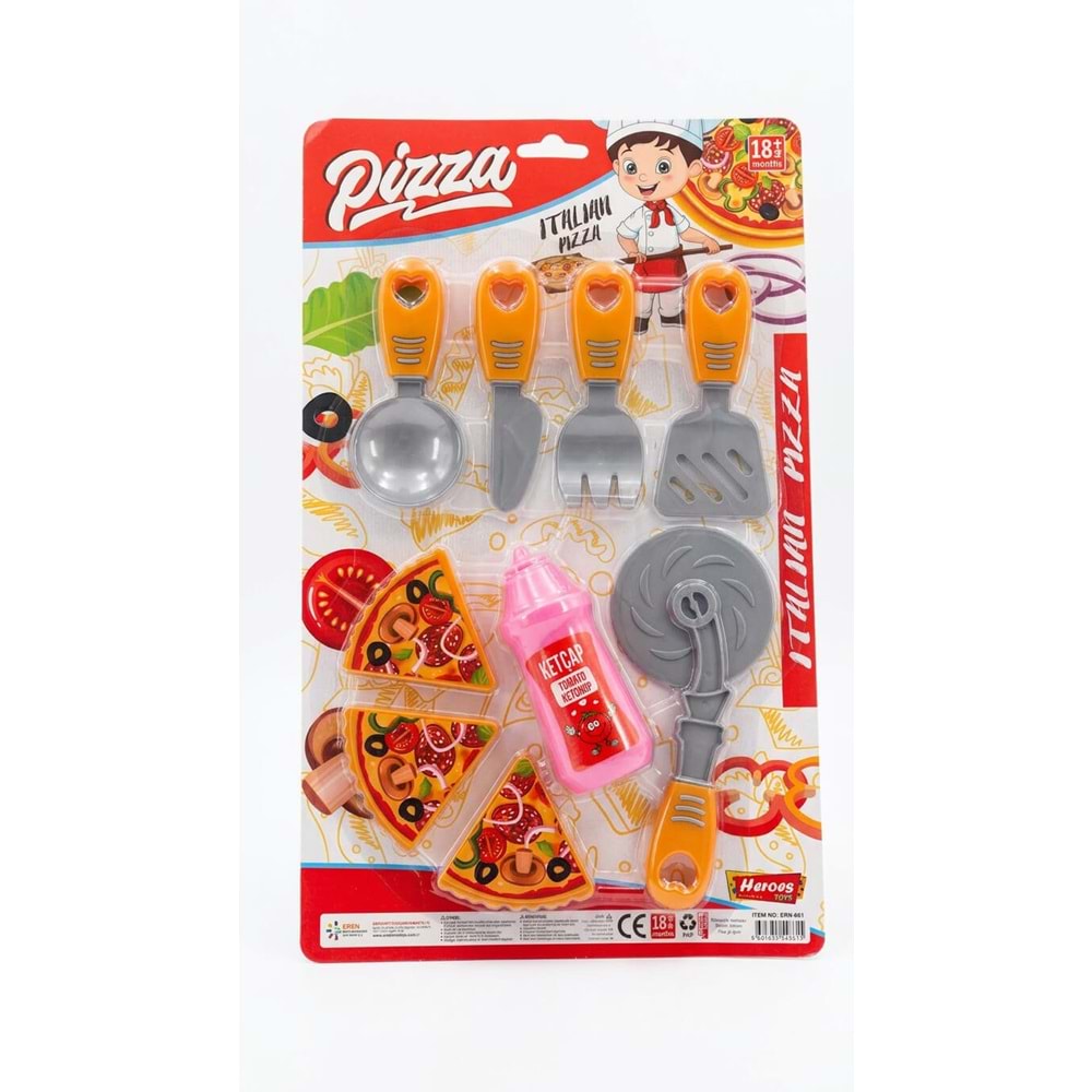 ZEON-PVC BEBEKLİ PİZZA SET (96)