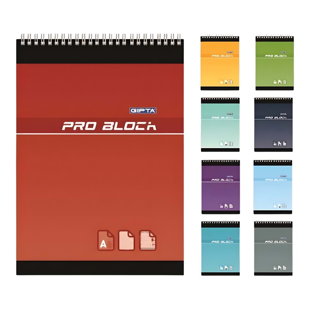 PRO BLOCK SP.KARTON KAP.BLOK.A7-40 YP.KARE (STAND)