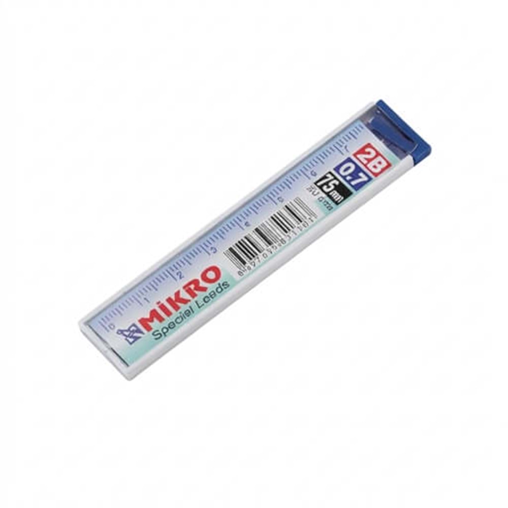 Mikro M750 07 mm Kurşun Kalem Ucu 75 mm Cetvelli