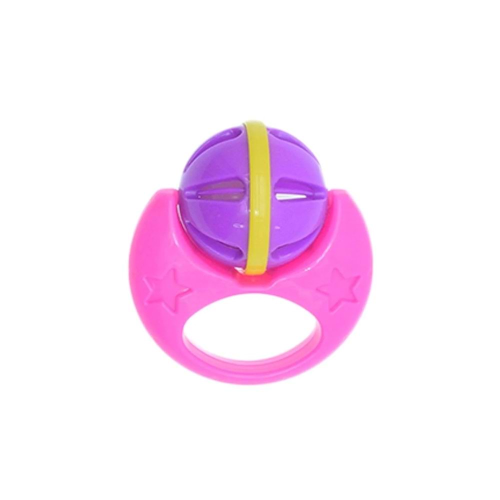 Ay Şeklinde Tutacaklı Bebek Çıngırağı ve Diş Kaşıyıcısı