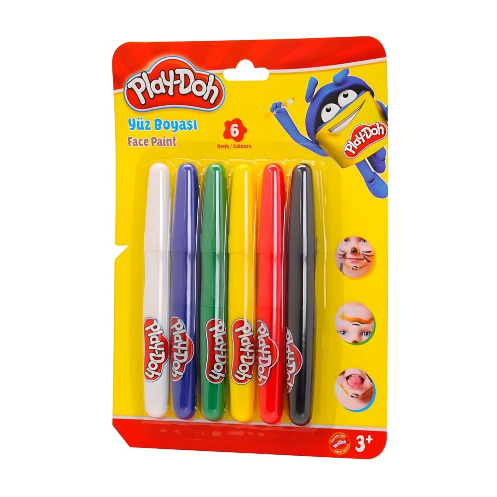 PLAY-DOG YÜZ BOYASI 6 RENK