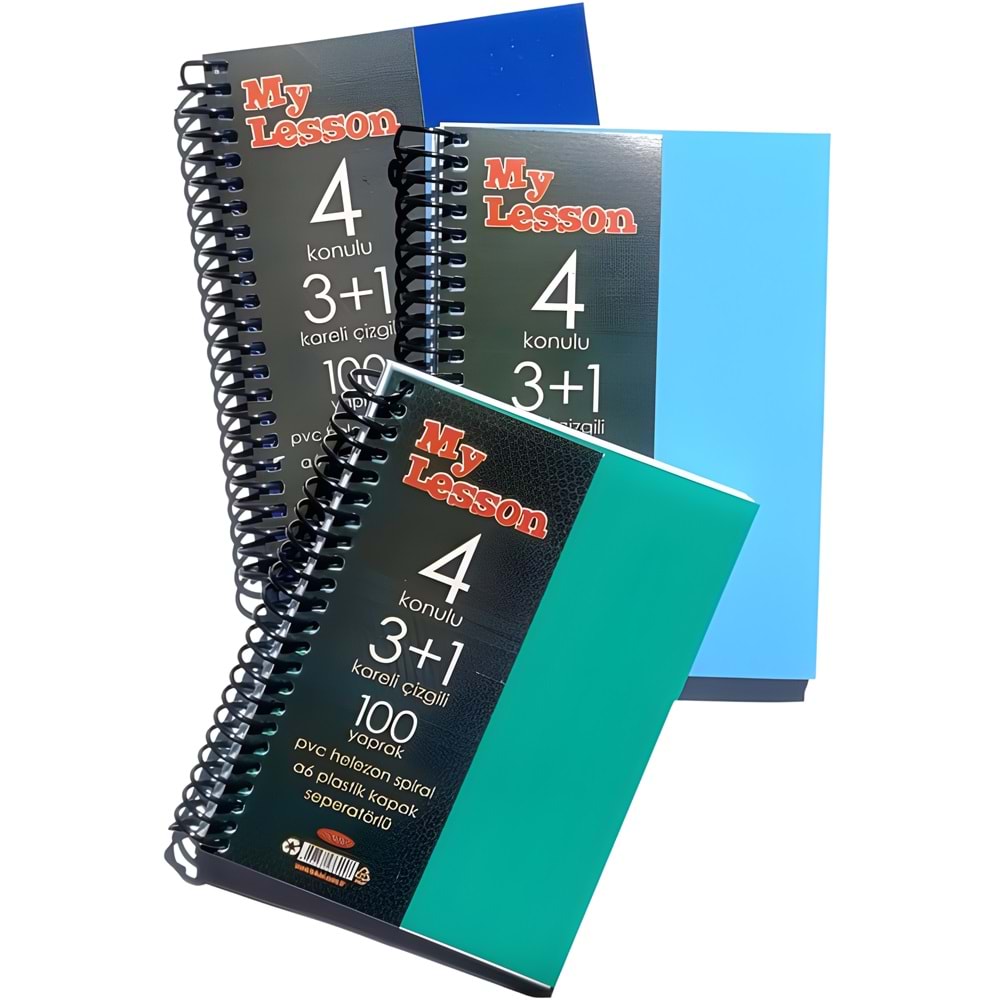 3+1 BÖLMELİ DEFTER
