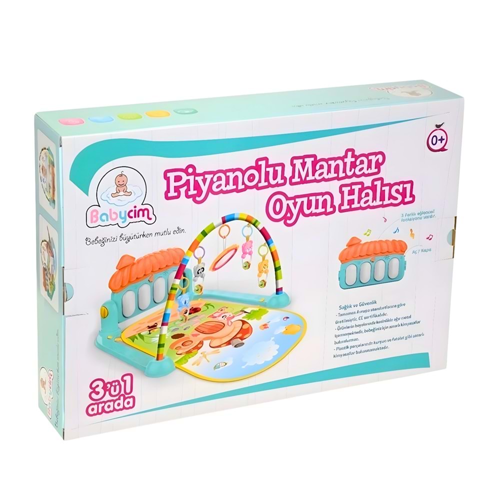 Babycim Piyanolu oyun halısı HE0639-HE0631