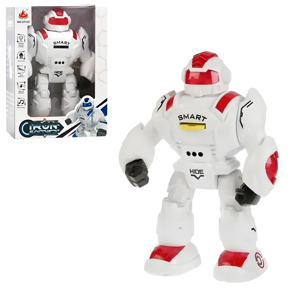 UK Disk Atan Süper Robot | Işıklı ve Müzikli Robot Oyuncak