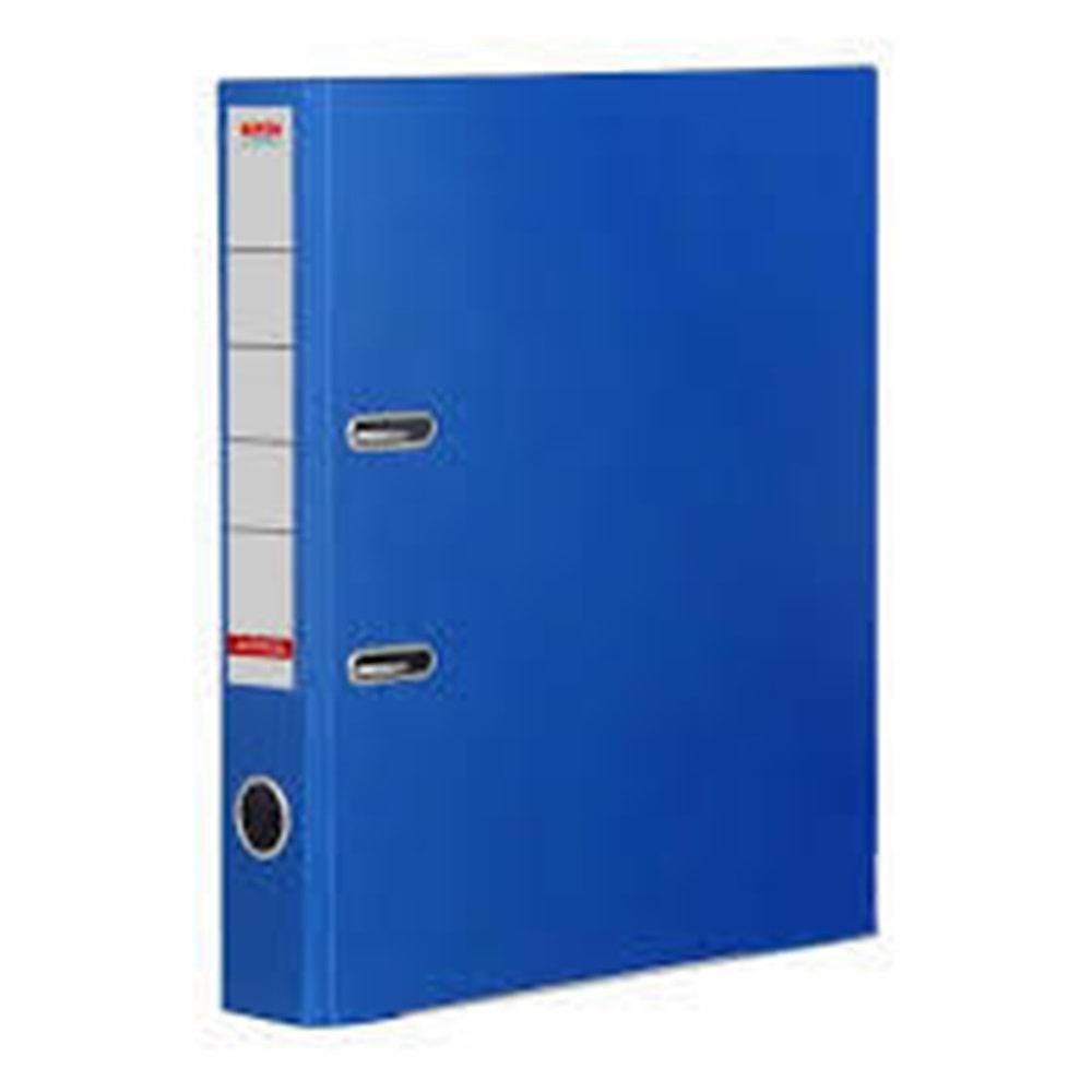 Dar Sırt Mavi Klasör Dosya | Ofis ve Okul İçin Dayanıklı Evrak Klasörü