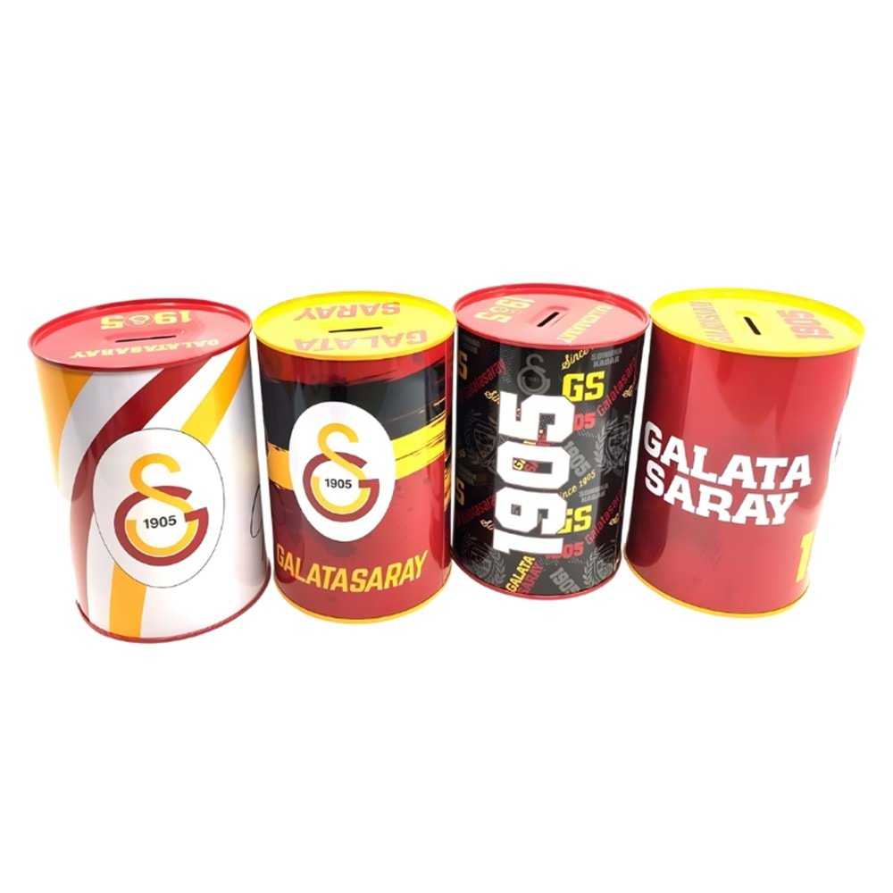 Özkara Galatasaray Lisanslı Orta Boy Taraftar Kumbara Seti - 4 Farklı Tasarım