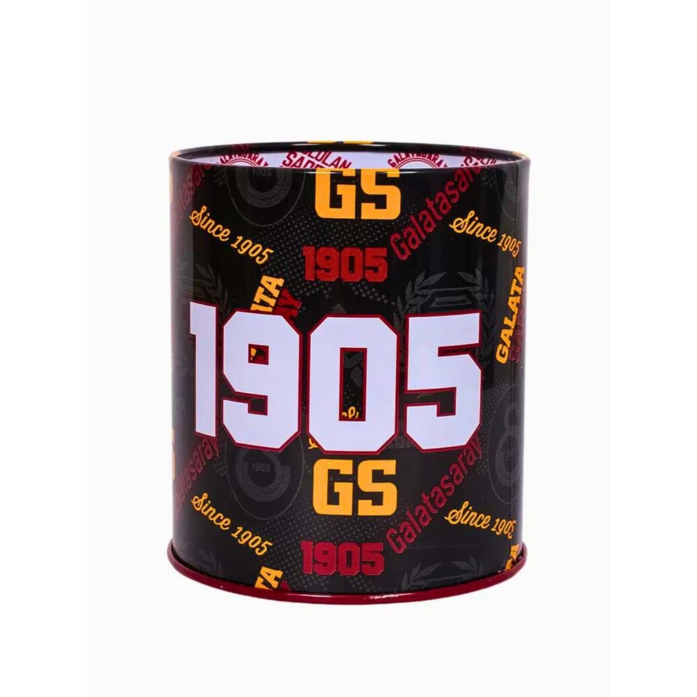 ÖZKARA Galatasaray Lisanslı Metal Kalemlik - 1905 Desenli Silindir Kalem Kutusu