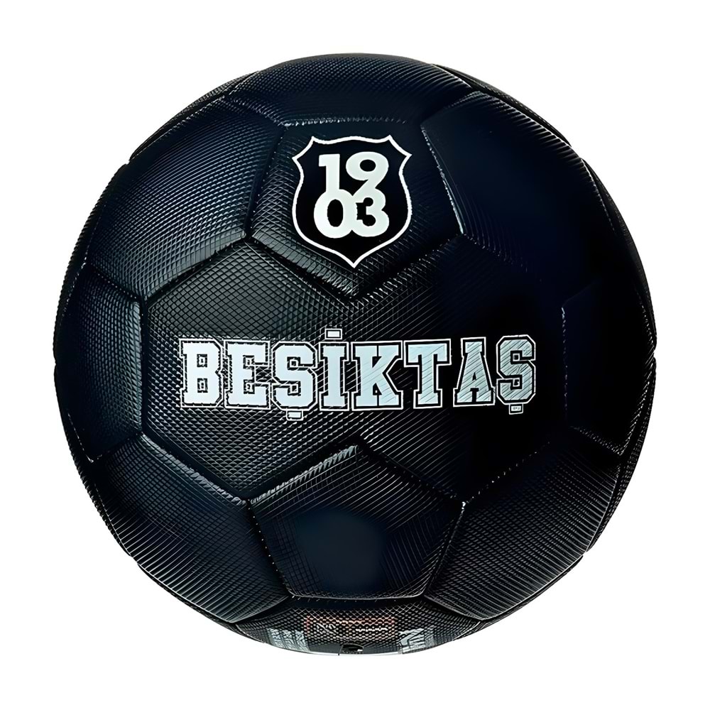 ÖZKARA BEŞİKTAŞ PREMIUM FUTBOL TOPU NO:5 SİYAH *30