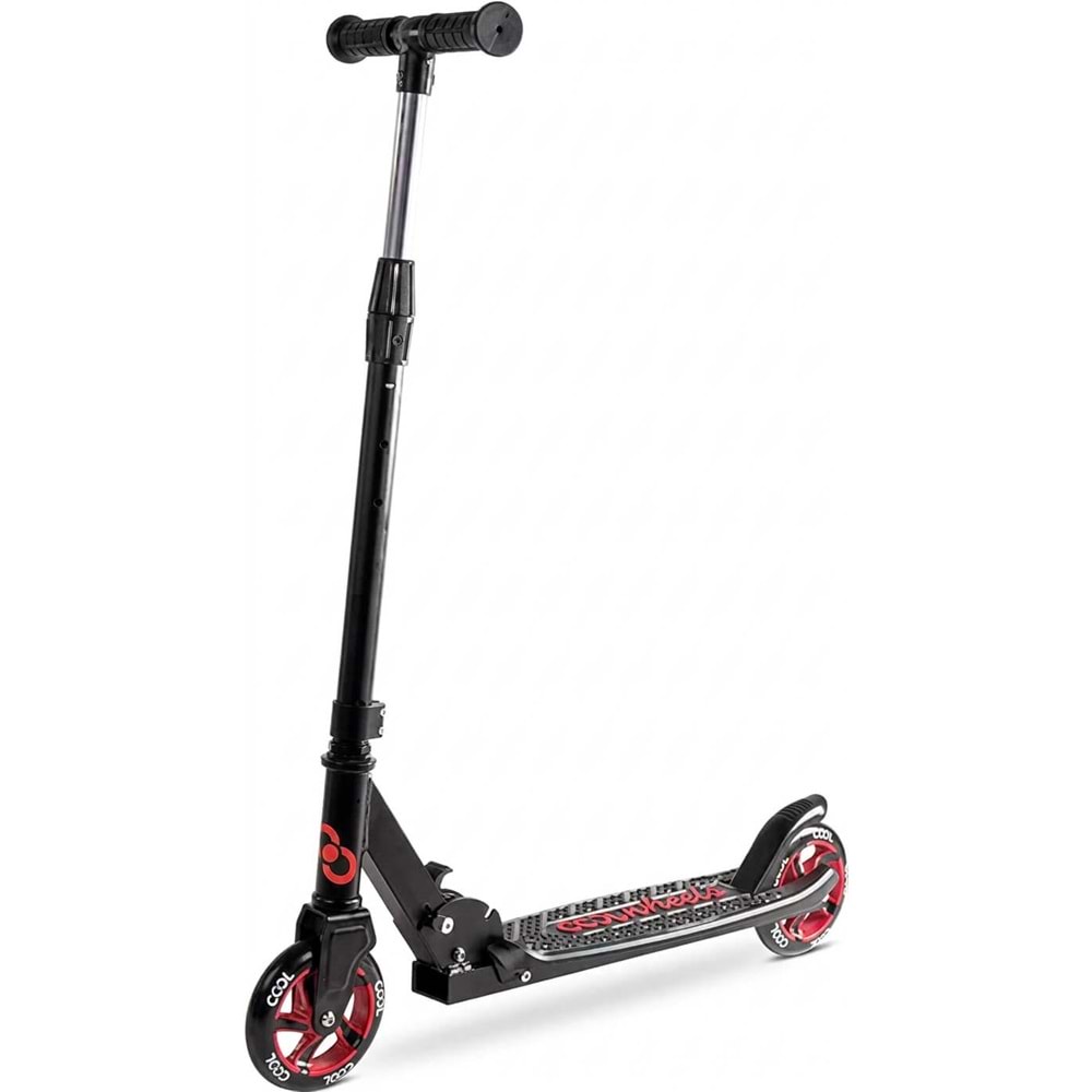 Cool Wheels 8+ Kırmızı Katlanabilir Scooter Ayarlanabilir Çocuk Scooter