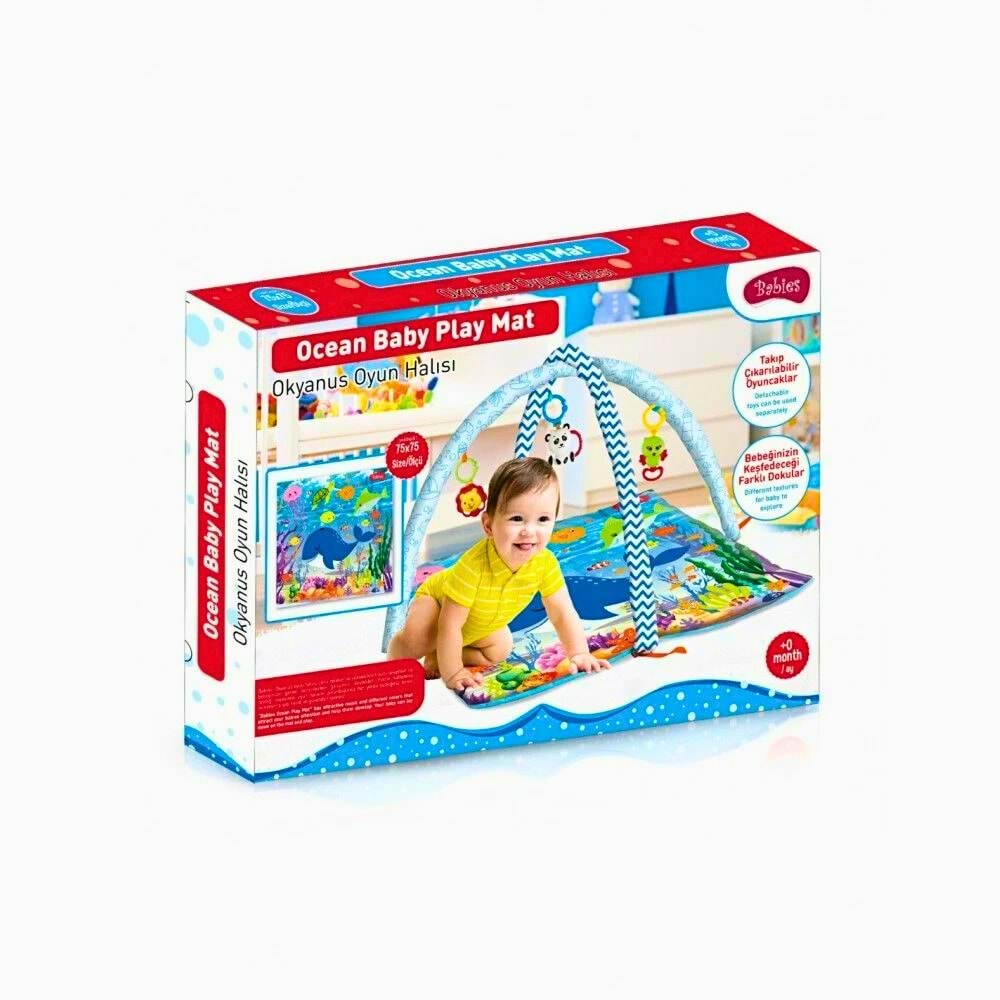 Furkan Babies Okyanus Temalı Aktivite Oyun Halısı