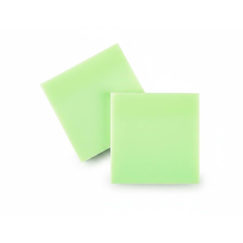 FCX 76x76 mm. Fosforlu Yeşil Yapışkanlı Not Kağıdı