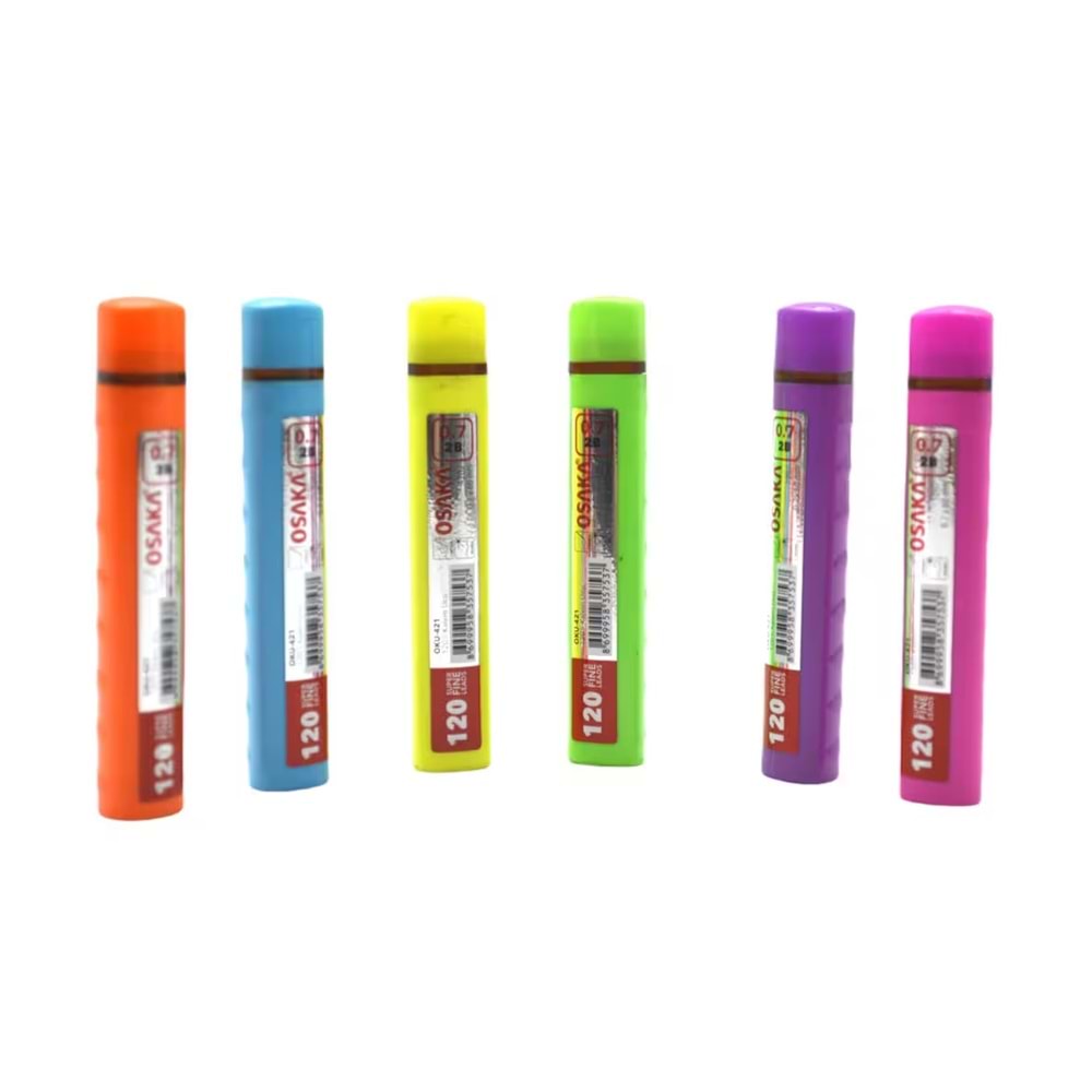 Osaka 0.7 mm 2B Versatil Kalem Ucu 120’li Tüp Yedek Uç