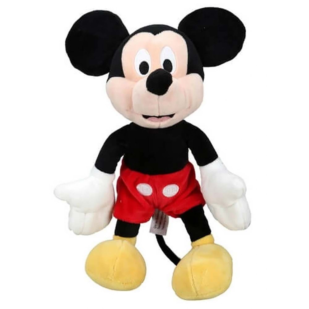 Mickey Core Peluş Oyuncak 25 cm Yumuşak ve Lisanslı Karakter Peluş