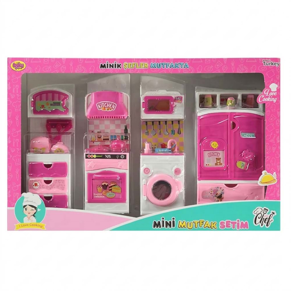 OYDAŞ-MİNİK ŞEFLER 4 LÜ DOLAP SETİ (10)