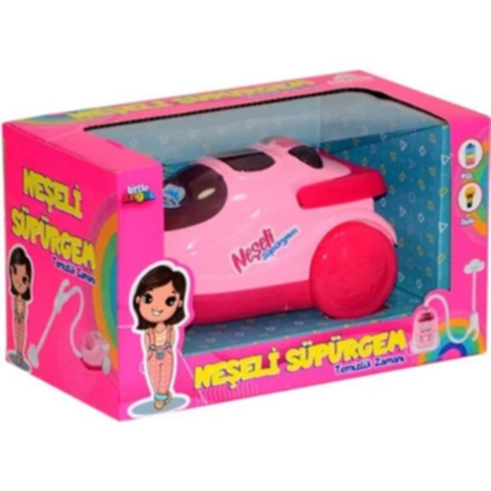 Pilli Neşeli Süpürgem Oyuncak Süpürge (Gerçekçi Sesli)