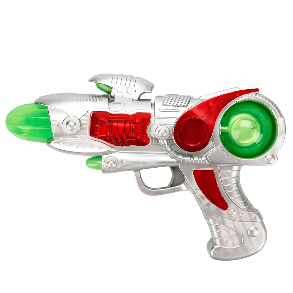 Prestij Kutulu Pilli Oyuncak Silah | Sesli ve Işıklı Oyuncak Tabanca FAB606KT