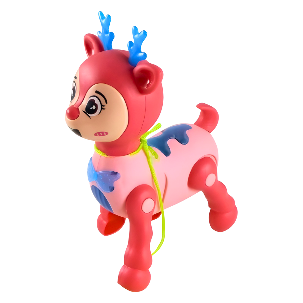 Aya Toys Sesli Işıklı Sevimli Geyik Oyuncak | Hareketli Hayvan Oyuncağı 766-4A