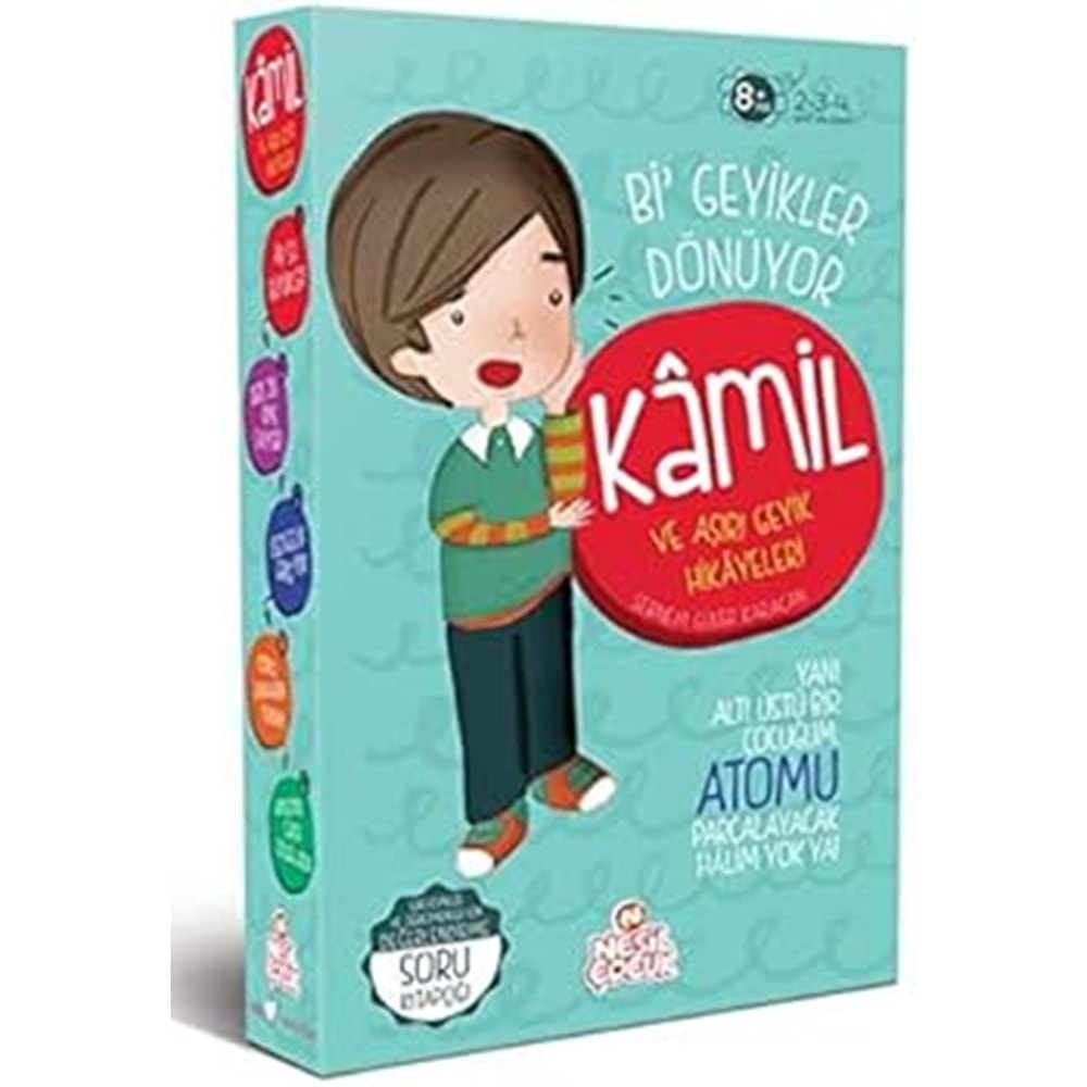 Kamil ve Aşırı Geyik Hikayeleri 5 Kitap Set – Şebnem Güler Karacan | Genç Nesil Yayınları