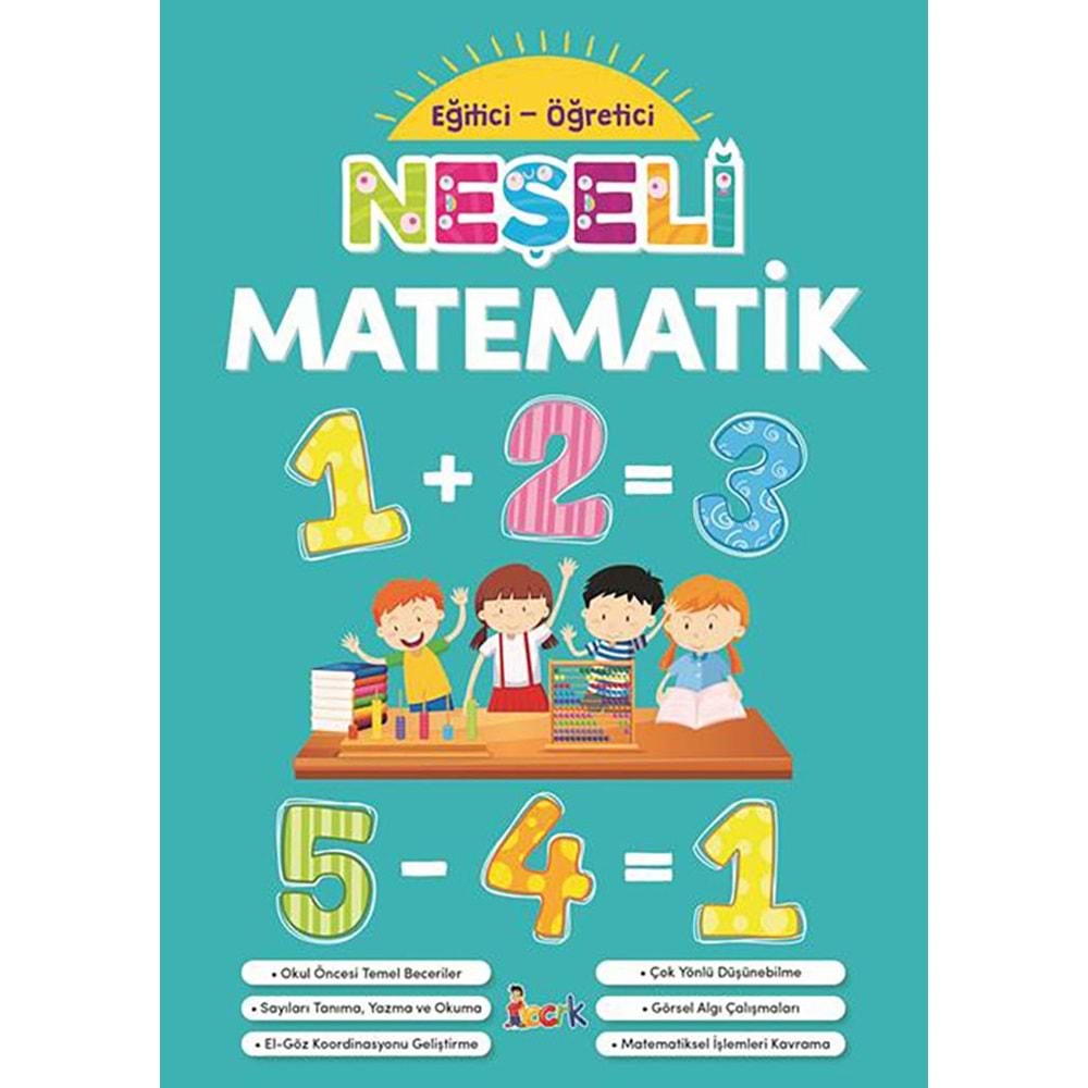 Neşeli Matematik -Okul Öncesi- Bıcırık Yayınları