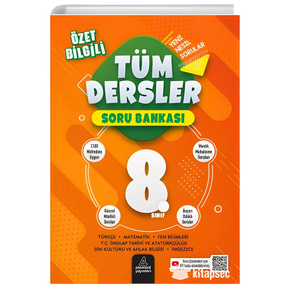8. Sınıf Tüm Dersler Soru Bankası Element Yayınları