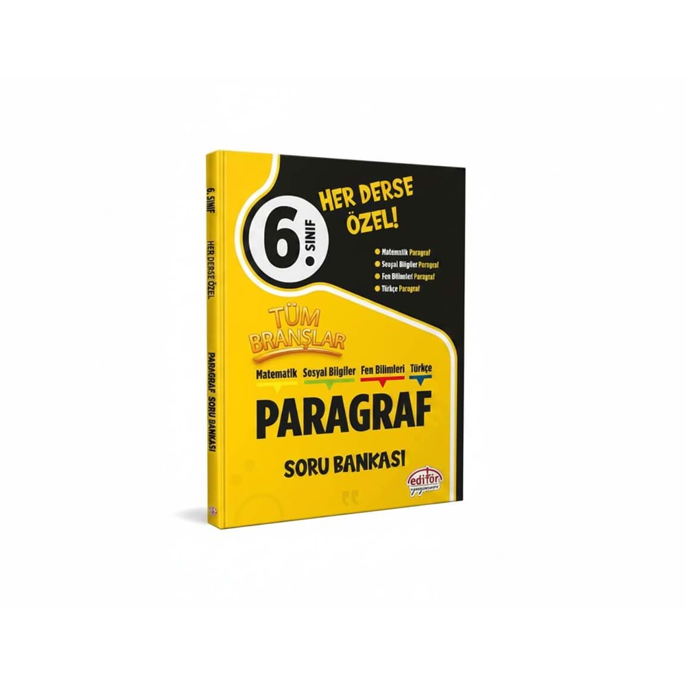 6. Sınıf Tüm Branşlar Paragraf Soru Bankası