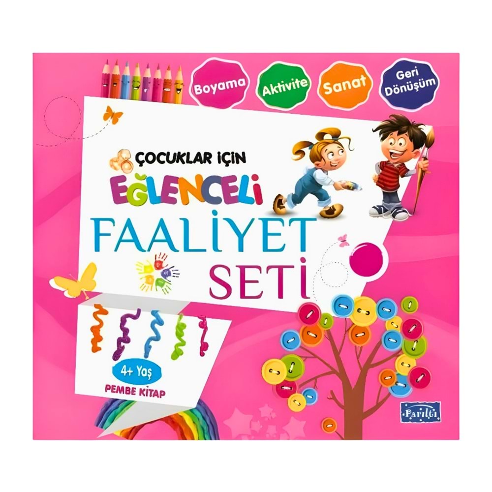 EĞLENCELİ FAALİYET SETİ-PEMBE KİTAP
