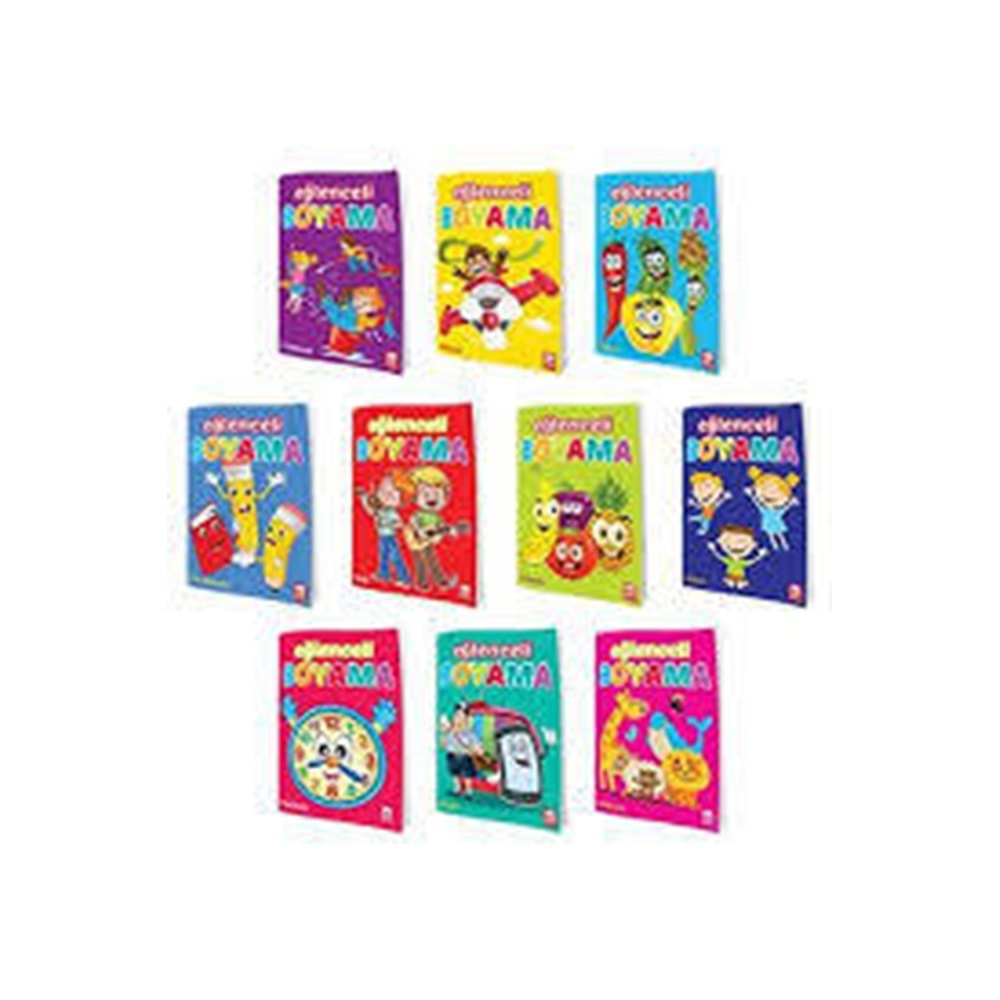 Eğlenceli Boyama Kitabı EMA Yayınları Çocuk Etkinlik ve Boyama Kitabı