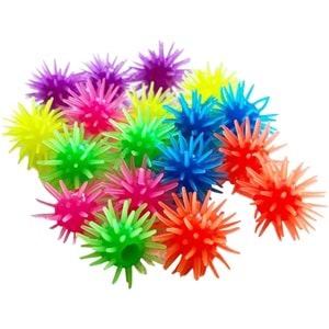 Clingy Crawlers Yapışkan Top Oyuncak Seti 16 Parça Renkli Tırmanan Zıp Zıp Top