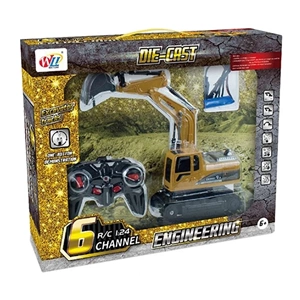 Uzaktan Kumandalı Şarjlı Kepçe Oyuncak Paletli İnşaat Aracı