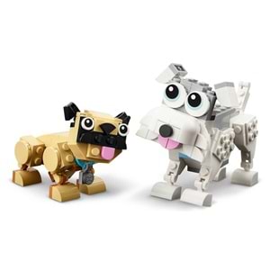 LEGO Creator 31137 Sevimli Köpekler 3’ü 1 Arada Yapım Seti