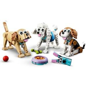 LEGO Creator 31137 Sevimli Köpekler 3’ü 1 Arada Yapım Seti