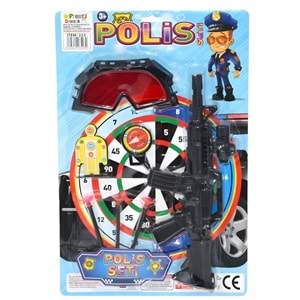 PJ Kartelalı Hedefli Polis Seti Oyuncak