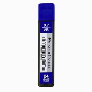Faber-Castell Super Fine Versatil Kalem Ucu 0.7 mm 2B (24 Adet)