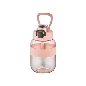 SHOTAY PİPETLİ TRITAN MATARA 700 ML. (4 ASS.)