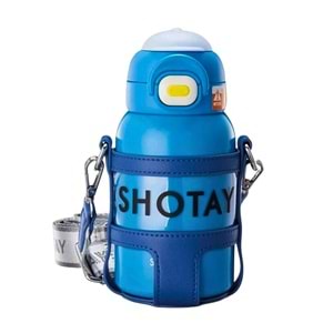 SHOTAY TURTLE ÇELİK TERMOS MATARA 520 ML. (4 ASS.)
