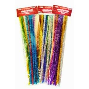 TGB Simli Şönil (Boru Temizleyici) - 30 cm Uzunluğunda, Renkli ve Parlak